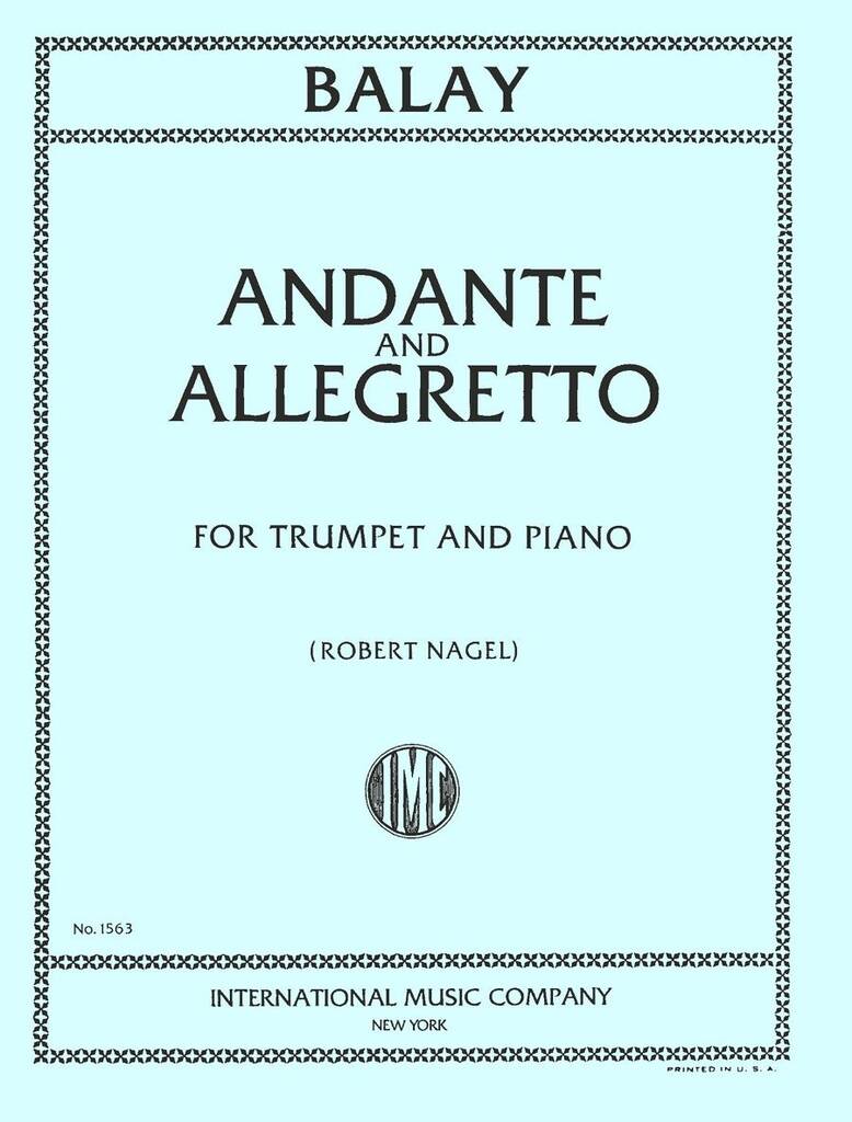 Andante E Allegretto (Nagel)